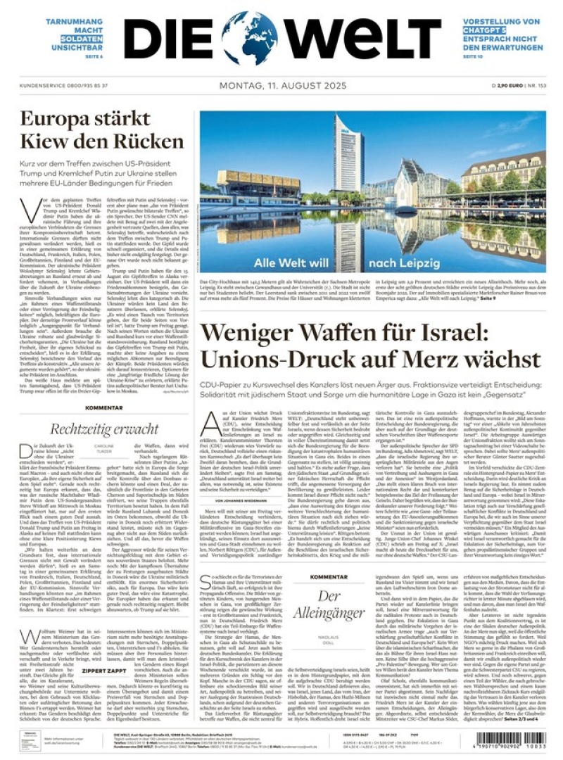 DIE WELT DIE WELT