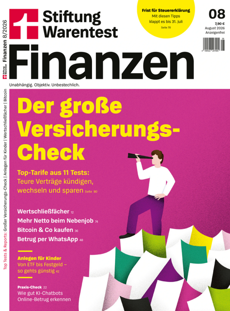 Stiftung Warentest Finanzen