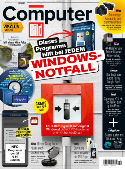 Computer BILD mit DVD